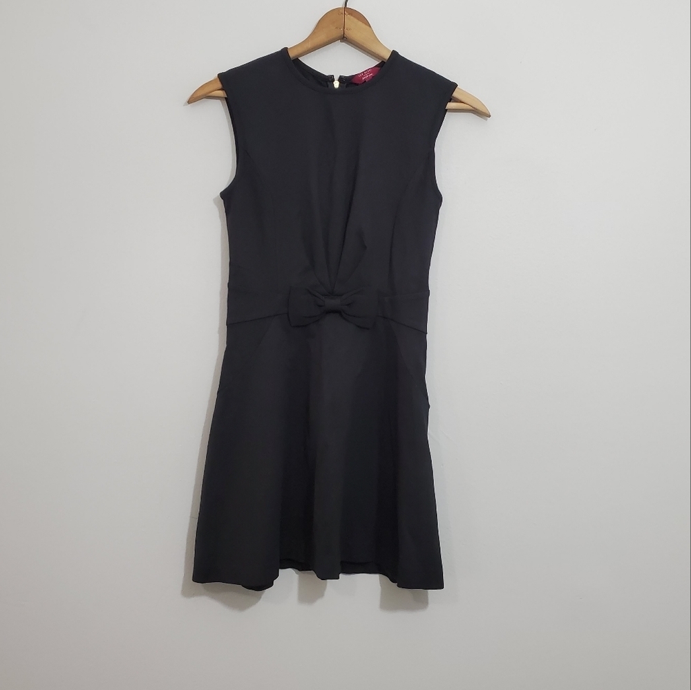Ted Baker London Just For You Black Bow Dress